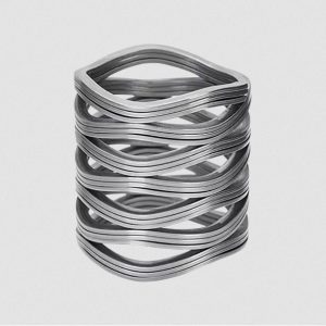 resorte de onda entrelazada