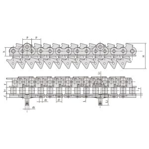 cadena de línea de sala de secado de planchas de impresión