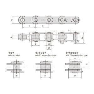 Cadena transportadora serie Z