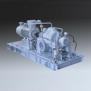 Bomba centrífuga dividida axialmente