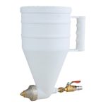 Pistola pulverizadora de embudo