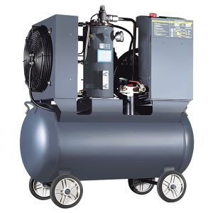 Compresor de aire portátil de tornillo