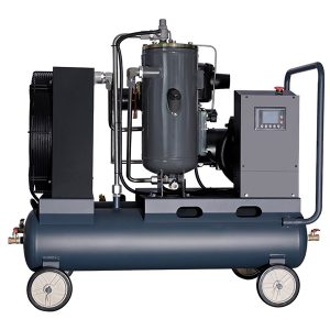 Compresor de aire portátil de tornillo