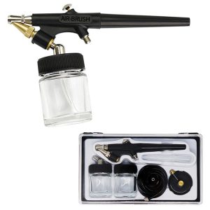 Aerógrafo de acción simple con alimentación por sifón