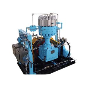 Compresor de diafragma montado sobre patines