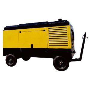 Compresor de aire rotativo de tornillo diésel remolcable