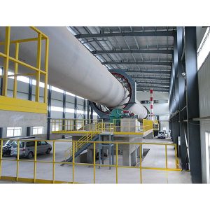 Horno rotatorio de óxido de aluminio