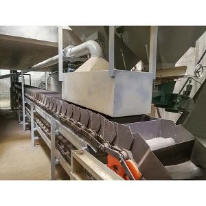 cinta transportadora de delantal