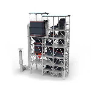 sistema de producción de arena y áridos