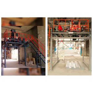 Máquina envasadora vibratoria de sacos de una tonelada