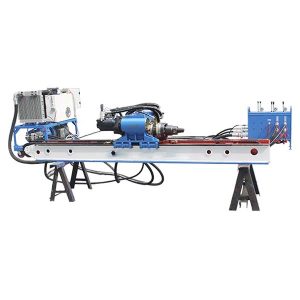 Plataforma de perforación de anclajes de tipo dividido