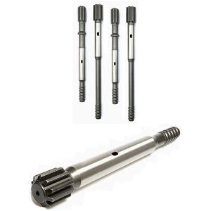 Adaptador para vástago de perforadora de roca compatible con Secoma