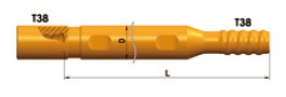 T38-Redonda56-T38 Tubo guía