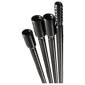 Barra de perforación con extensión T51 MF y tubo guía