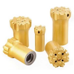 broca de botón roscada